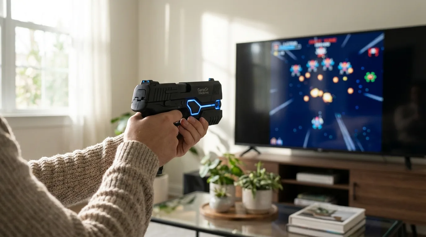 GameSir Tracer Pro in use during gaming session