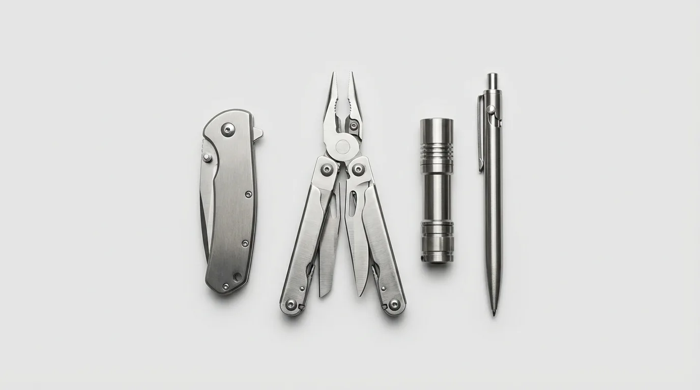 Stainless Steel EDC: Why It Still Wins | Gearorbit